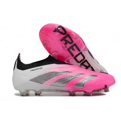 Adidas Predator Accuracy FG Low Football Boots Purple White Black For Men 