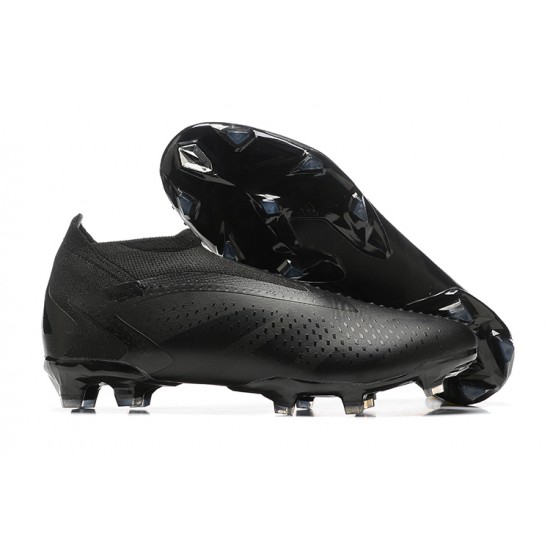 Adidas Predator Accuracy FG Boots Black Men Low Football Boots