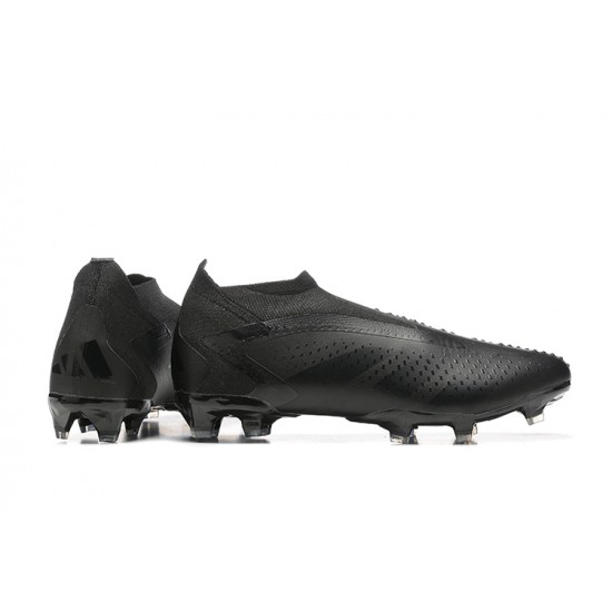 Adidas Predator Accuracy FG Boots Black Men Low Football Boots