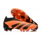 Adidas Predator Accuracy FG Boots Black Orange Men Low Football Boots