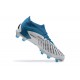 Adidas Predator Accuracy FG Boots Blue White Men High Football Boots