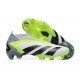 Adidas Predator Accuracy FG Boots Gray Green Men High Football Boots