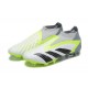 Adidas Predator Accuracy FG Boots Gray Green Men High Football Boots