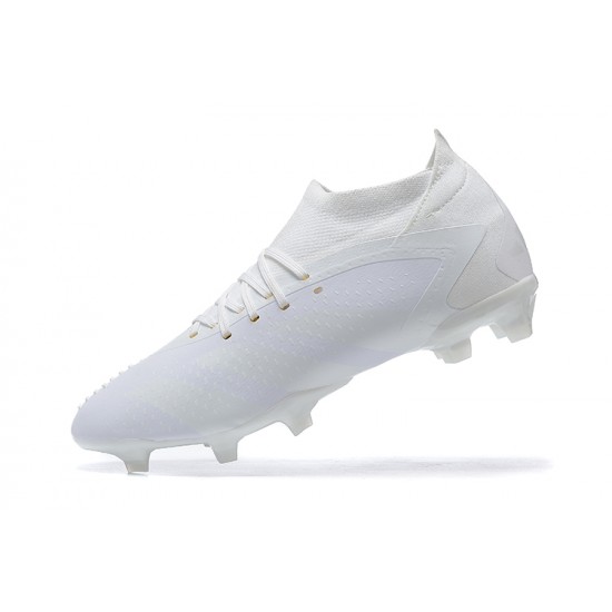 Adidas Predator Accuracy.1 Boots FG Low White Men Football Boots