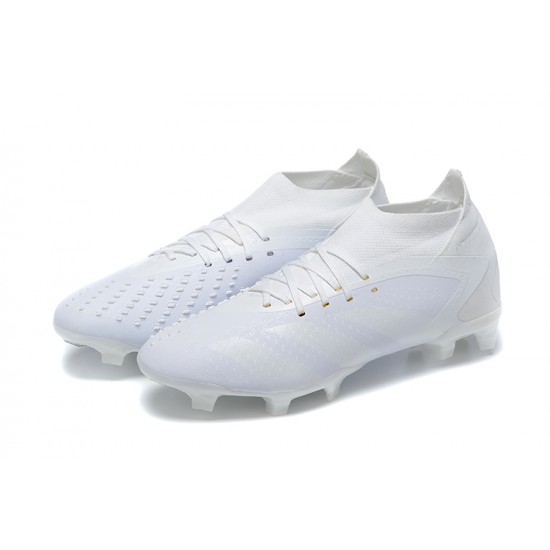 Adidas Predator Accuracy.1 Boots FG Low White Men Football Boots