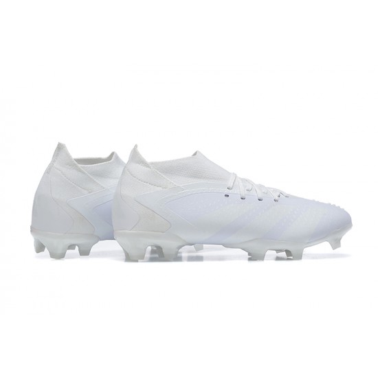 Adidas Predator Accuracy.1 Boots FG Low White Men Football Boots