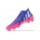 Adidas Predator Edge Geometric.1 FG Blue Pink Silver High Men Football Boots