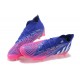 Adidas Predator Edge Geometric.1 FG Blue Pink Silver High Men Football Boots