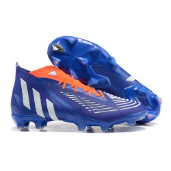 Adidas Predator Edge Geometric.1 FG Orange Blue White High Men Football Boots