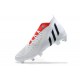 Adidas Predator Edge Geometric.1 FG White Red Black High Men Football Boots