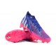 Adidas Predator Edge Geometric.1 FG Mid Blue Pink Men Football Boots