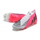 Adidas Predator Edge Geometric.1 FG Mid Pink White Black Men Football Boots