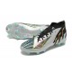 Adidas Predator Edge Geometric.1 FG Mid Silver Black Men Football Boots