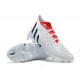 Adidas Predator Edge Geometric.1 FG Mid White Red Men Football Boots