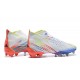 Adidas Predator Flfa World Cup Qatar 2022 Edge FG White Blue Orange Yellow High Men Football Boots