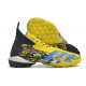 Adidas Predator Freak TF Black Yellow Blue Women/Men Football Boots