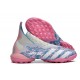 Adidas Predator Freak TF Pink Blue Women/Men Football Boots