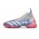 Adidas Predator Freak TF Pink Blue Women/Men Football Boots