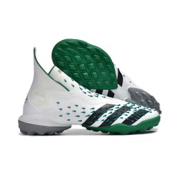 Adidas Predator Freak TF White Green Women/Men Football Boots