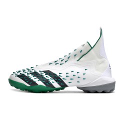 Adidas Predator Freak TF White Green Women/Men Football Boots