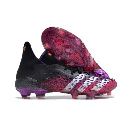 Adidas Predator Freak.1 FG Black Purple Women/Men Football Boots