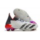 Adidas Predator Freak.1 FG Black White Purple Women/Men Football Boots