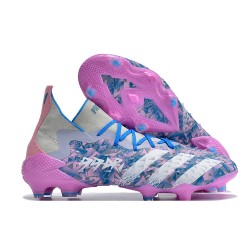 Adidas Predator Freak.1 FG Grey Purple Women/Men Football Boots