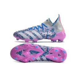 Adidas Predator Freak.1 FG Grey Purple Women/Men Football Boots