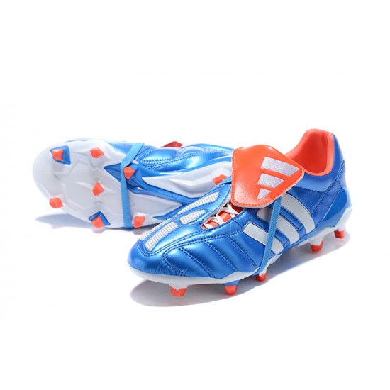 Adidas Predator Mania FG Orange Grey Blue Football Boots