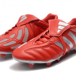 Adidas Predator Mania FG Red Silver Football Boots