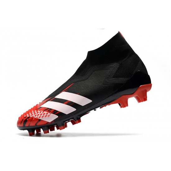 Adidas Predator Mutator 20 AG High Black Red White Football Boots