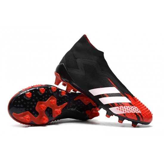 Adidas Predator Mutator 20 AG High Black Red White Football Boots