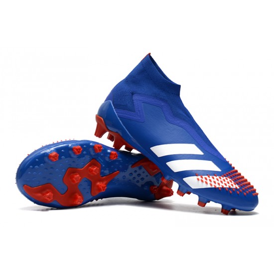 Adidas Predator Mutator 20 AG High Blue White Orange Football Boots