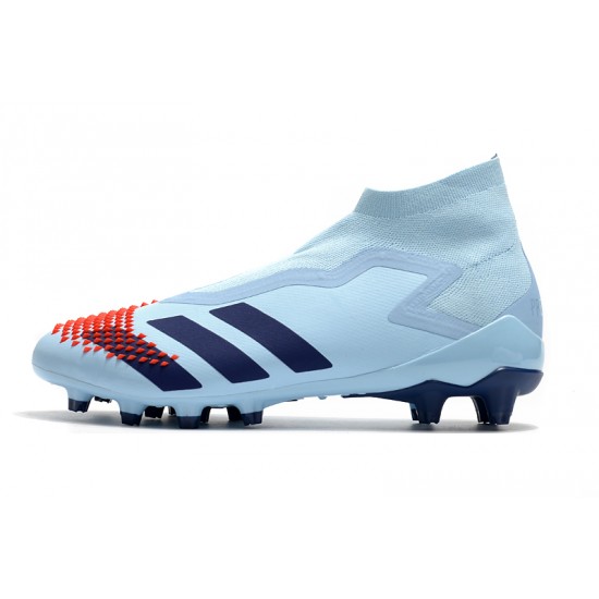 Adidas Predator Mutator 20 AG High Ltblue Black Red Football Boots