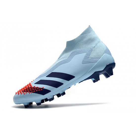 Adidas Predator Mutator 20 AG High Ltblue Black Red Football Boots