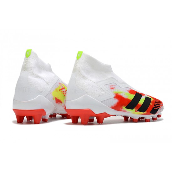 Adidas Predator Mutator 20 AG High White Black Red Green Football Boots