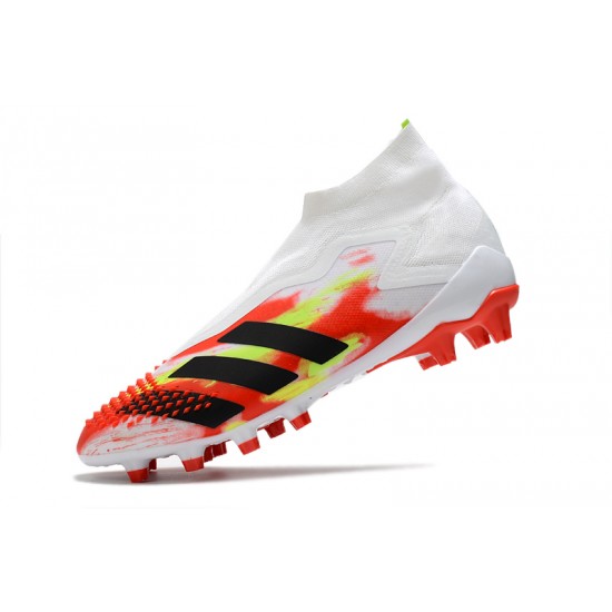 Adidas Predator Mutator 20 AG High White Black Red Green Football Boots