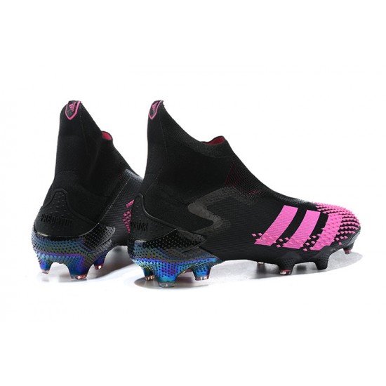 Adidas Predator Mutator 20 FG High Black Purple Football Boots