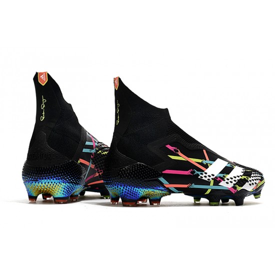 Adidas Predator Mutator 20 FG High Black White Multi Football Boots