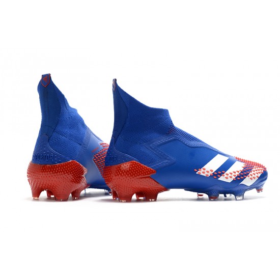 Adidas Predator Mutator 20 FG High Blue White Red Football Boots