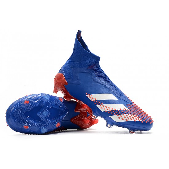 Adidas Predator Mutator 20 FG High Blue White Red Football Boots