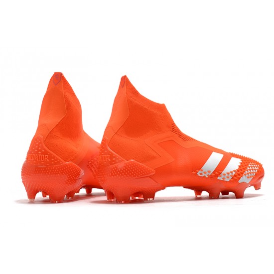 Adidas Predator Mutator 20 FG High Orange Silver Football Boots