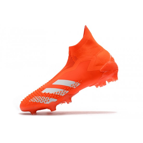 Adidas Predator Mutator 20 FG High Orange Silver Football Boots