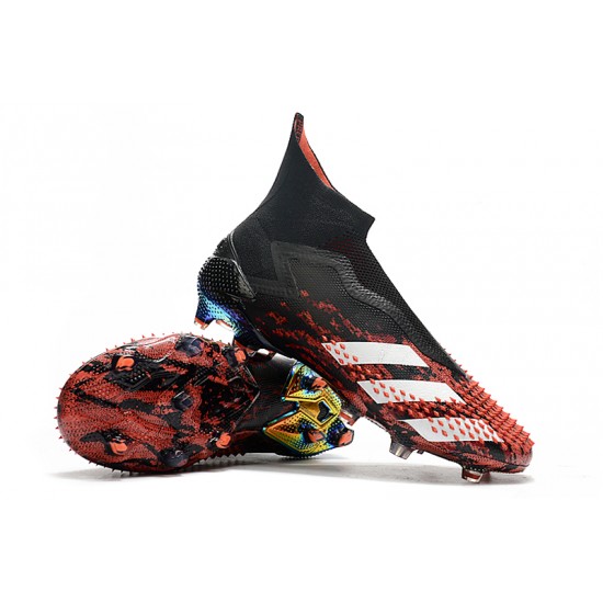 Adidas Predator Mutator 20 FG High White Black Red Football Boots