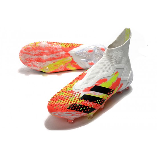 Adidas Predator Mutator 20 FG High White Orange Black Football Boots