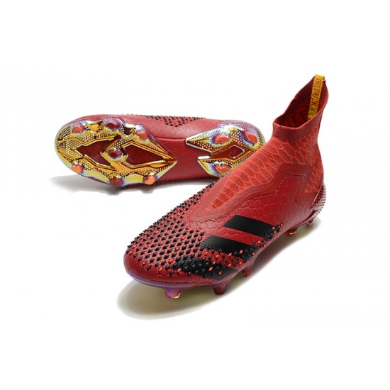 Adidas Predator Mutator 20 FG High Win Red Black Football Boots