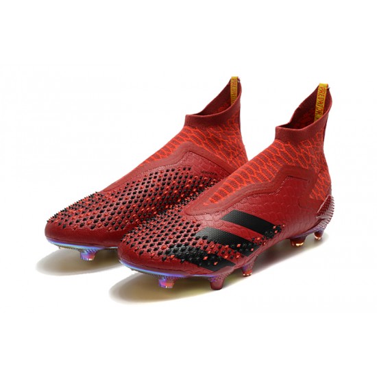 Adidas Predator Mutator 20 FG High Win Red Black Football Boots