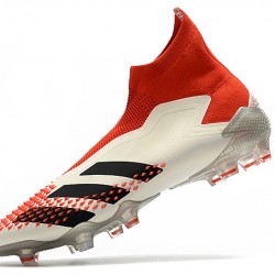 Adidas Predator Mutator 20 FG High Win-Red Beige Black Football Boots