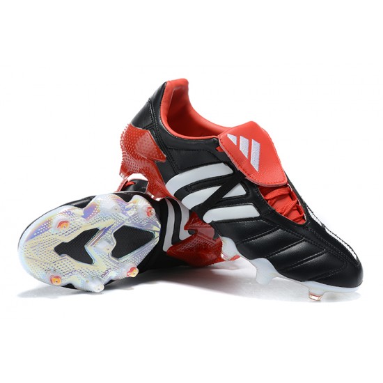 Adidas Predator Mutator 20 FG Low Black White Red Football Boots