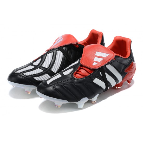 Adidas Predator Mutator 20 FG Low Black White Red Football Boots